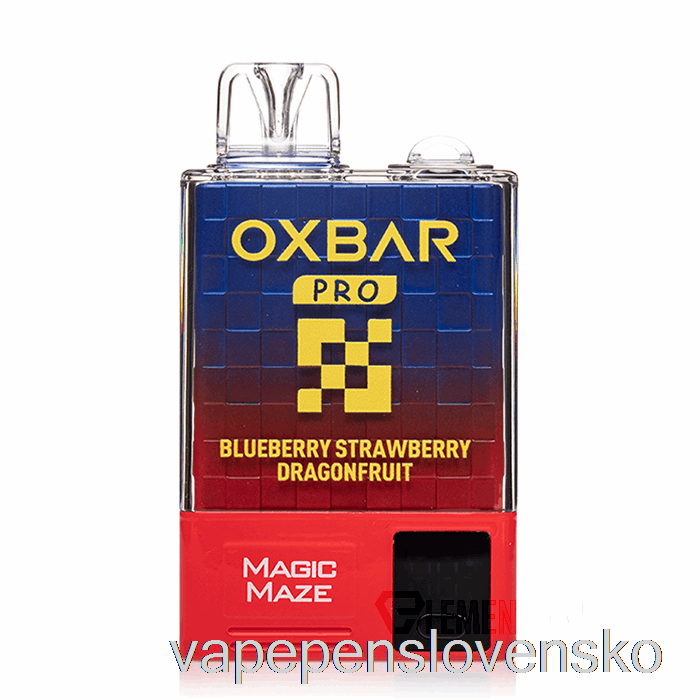 Oxbar Magic Maze Pro 10000 Jednorazový čučoriedkový Jahodový Dračí Vape Bez Nikotinu